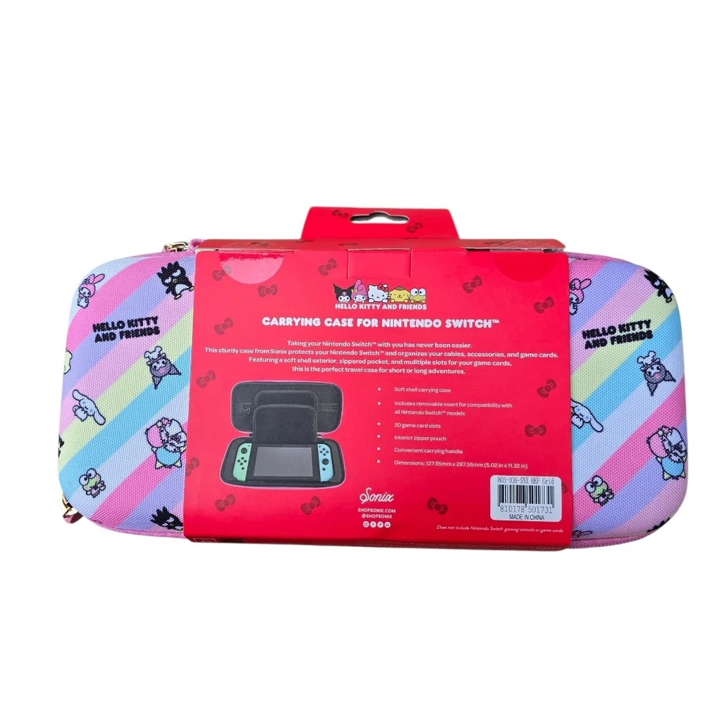 🌻NEW Hello Kitty and Friends x Sonix Grid Nintendo Switch Case